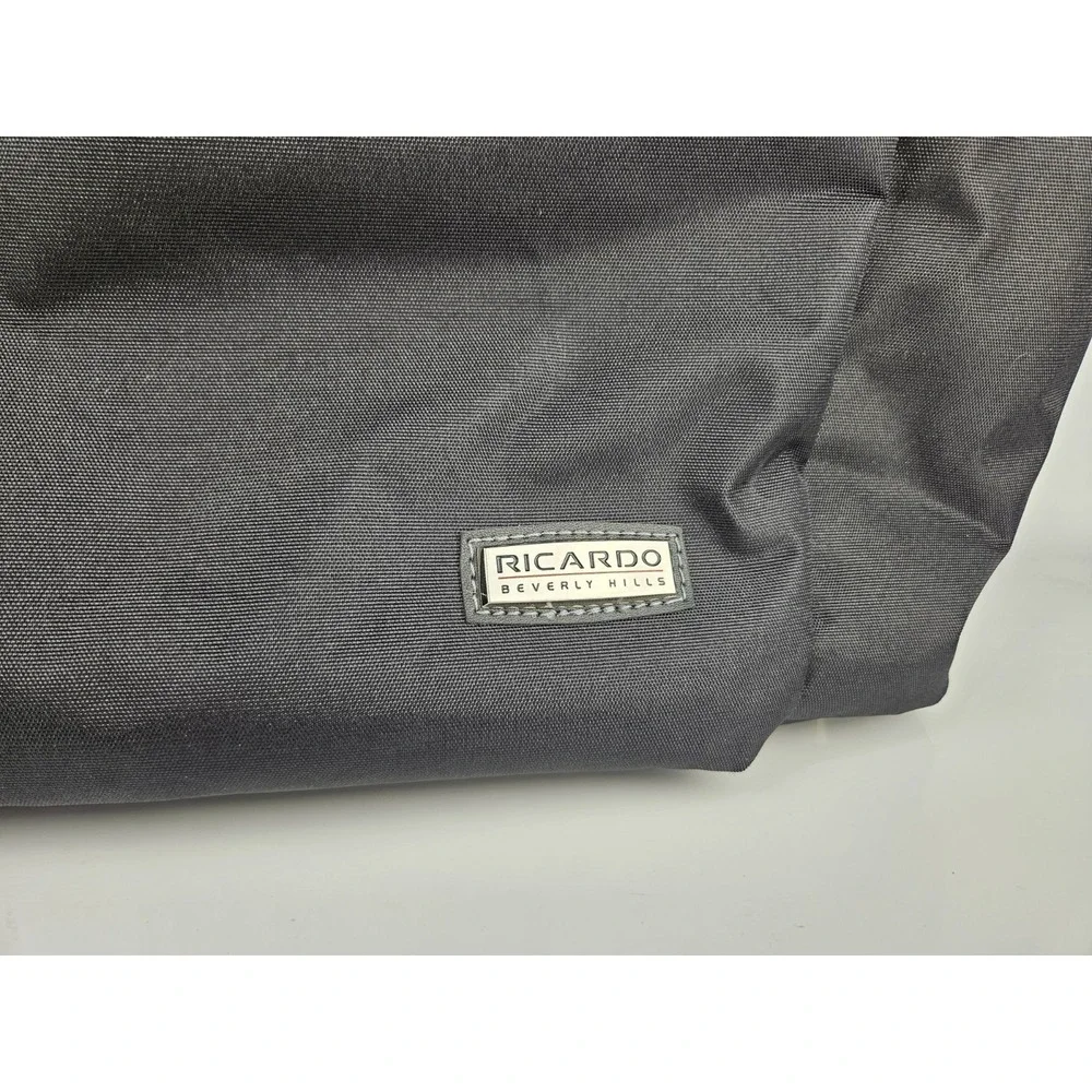 Ricardo Beverly Hills Laptop Carry On Bag Black‎ Nylon EUC